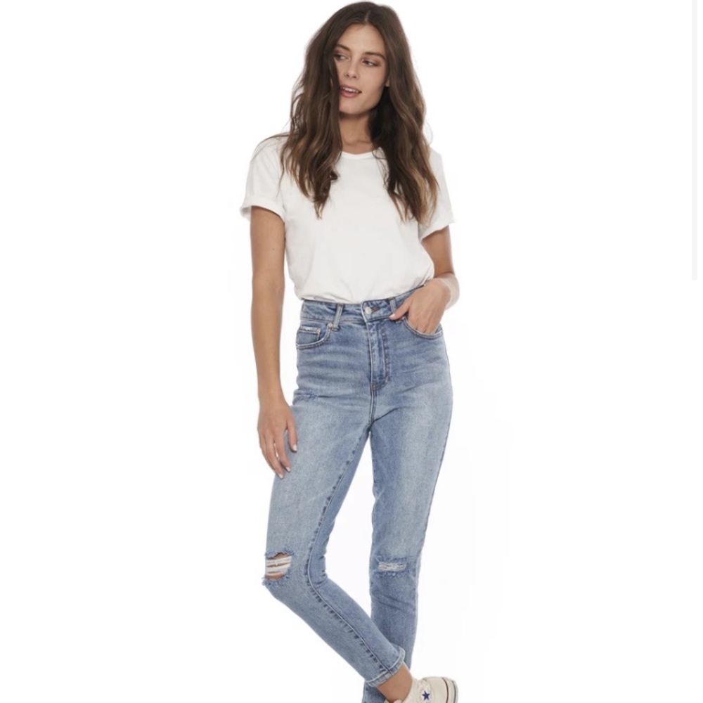 Best Seller!!Ashley Mason Super High Rise Mom Jean